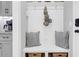 Mud room featuring a built in bench, storage hooks, and easy access to the kitchen at 4029 Cascades Thrust, Summerville, SC 29483