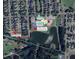 An aerial view shows property location in relation to the clubhouse and other community amenities at 412 Hydrangea St, Summerville, SC 29483
