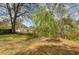 Backyard featuring partial fencing and mature trees at 4418 Hardwood St, Ladson, SC 29456