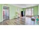 This playroom features a wooden floor and a safe at 4418 Hardwood St, Ladson, SC 29456