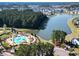 The Lindera Preserve features a pool, lake, and forested preserve, all centrally located to the beautiful homes at 449 Whispering Breeze Ln, Summerville, SC 29486