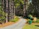A nature trail winds through the property with a paved surface for walking, jogging, or biking at 449 Whispering Breeze Ln, Summerville, SC 29486