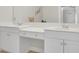 Bright bathroom with white vanity, dual sinks and ample counter space at 4512 Great Oak Dr, North Charleston, SC 29418
