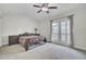 Spacious bedroom with vaulted ceilings and French doors at 4512 Great Oak Dr, North Charleston, SC 29418