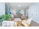 Inviting living room with a neutral color palette, wood floors and modern decor at 5132 E Liberty Park Cir, North Charleston, SC 29405