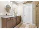 Bathroom boasts double sinks, granite countertops, and a separate shower and toilet area at 5509 Alpine Dr, Summerville, SC 29483