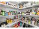 Pantry featuring wire shelving, abundant storage, and organized food items at 552 Marsh Cv Cir, Summerville, SC 29486