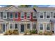 Charming townhome exterior showcasing the well-maintained facade and inviting entrance at 7787 Montview Rd, North Charleston, SC 29418