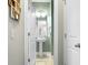Bathroom featuring a pedestal sink, neutral paint and white trim at 7818 Expedition Dr, North Charleston, SC 29420