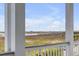 Water view with marshland visible from the balcony at 904 Middle St, Sullivans Island, SC 29482