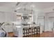 Gourmet kitchen features a large center island, modern stainless-steel appliances, and ample counter space at 904 Middle St, Sullivans Island, SC 29482