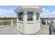 Cupola with windows sitting atop a rooftop deck area with views of the city at 904 Middle St, Sullivans Island, SC 29482