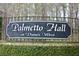 Elegant Palmetto Hall at Dunes West community sign with lush greenery at 1537 Sweet Myrtle Cir, Mount Pleasant, SC 29466