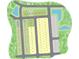 A detailed map of the community, showcasing lot numbers, street names, and amenity locations at 166 Yarrow Way, Moncks Corner, SC 29461