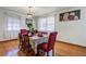 Elegant dining room featuring a table set for six and natural light at 1925 Belgrade Ave, Charleston, SC 29407