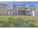 Backyard showcasing patio with room for activities at 2001 Poplar Grove Pl, Summerville, SC 29483