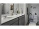Stylish bathroom features double sinks, modern fixtures, and ample counter space at 215 Sweet Cherry Ln, Summerville, SC 29486