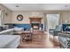 Inviting living room with a cozy fireplace and stylish furnishings at 234 Two Hitch Rd, Goose Creek, SC 29445