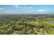Aerial view of the property showcasing the home's location amidst lush greenery and trees at 2856 Claybrook St, Johns Island, SC 29455