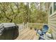 Backyard Deck with outdoor seating and wooded views at 2856 Claybrook St, Johns Island, SC 29455