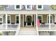 Welcoming front porch with classic railings and charming details at 2856 Claybrook St, Johns Island, SC 29455