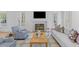Inviting living room featuring a fireplace, large windows, and comfortable seating arrangements at 301 Hidden Bottom Ln, Daniel Island, SC 29492