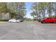 Spacious parking lot with clearly defined parking spots, convenient for residents and guests at 341 W Coleman Blvd # F, Mount Pleasant, SC 29464