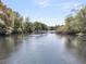 Serene water view overlooking a wide river surrounded by lush trees at 394 Shoofly Rd, Ridgeville, SC 29472
