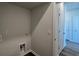 Laundry room showcasing hookups and fresh paint at 405 Mistflower Ln, Moncks Corner, SC 29461