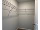 Bright walk-in closet with metal shelving for optimal storage and organization at 405 Mistflower Ln, Moncks Corner, SC 29461