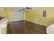 Basement featuring a garage door, overhead lighting and a half wall partition at 4120 Veritas St, Charleston, SC 29414