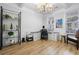 Bright home office with ample space, natural light, and modern furnishings at 603 Dunswell Dr, Summerville, SC 29486