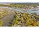 Scenic aerial view of waterfront property with winding waterways and lush greenery at 630 Cain Dr, Mount Pleasant, SC 29464