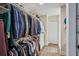 Spacious walk-in closet with custom shelving and organized storage at 630 Cain Dr, Mount Pleasant, SC 29464