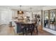 Modern kitchen featuring a spacious island with seating, stainless steel appliances, and ample cabinetry at 630 Cain Dr, Mount Pleasant, SC 29464