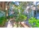 Lush backyard with beautiful foliage creating a serene outdoor retreat at 78 Society St, Charleston, SC 29401