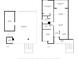 Detailed floor plan illustrating room dimensions and layout of both floors at 816 Club Cottage Rd, Edisto Beach, SC 29438