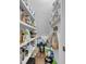 Walk-in pantry featuring shelving and storage for kitchen essentials at 8618 Mcchune Ct, North Charleston, SC 29420
