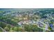 Wide aerial view of a residential area near golf course, surrounded by lush green forests at 9447 Harroway Rd, Summerville, SC 29485