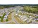 Aerial view of the community with pool and neighborhood at 9703 Mosgrove Ave, Ladson, SC 29456