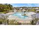 Aerial view of the community pool and playground at 9703 Mosgrove Ave, Ladson, SC 29456