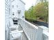 Outdoor deck featuring white railings, comfortable seating, and a grill at 975 Warrick Oaks Ln, Mount Pleasant, SC 29464