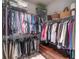 Organized walk-in closet featuring ample hanging space at 975 Warrick Oaks Ln, Mount Pleasant, SC 29464
