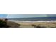 Beautiful beach scene with a rainbow arching over the ocean waves and sandy shore at 1 Battery Park Rd, Edisto Island, SC 29438