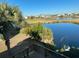 Tranquil panoramic view of lake and houses in the neighborhood at 1 Battery Park Rd, Edisto Island, SC 29438