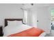 Comfortable bedroom featuring a cozy bed, large window and neutral decor at 1174 Pittsford Cir, Charleston, SC 29412
