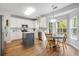 Spacious kitchen with white cabinets, stainless steel appliances, and center island at 119 Oakbluff Rd, Summerville, SC 29485