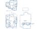 Detailed floor plan showcasing the layout of a spacious and well-designed two-story house at 1529 Tomato Farm Cir, Mount Pleasant, SC 29464