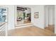 Open-concept living room showcasing wood beams and view to spacious layout at 1529 Tomato Farm Cir, Mount Pleasant, SC 29464