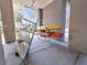 Covered storage area for kayaks and canoes with a metal storage rack at 1984 Folly Rd # A306, Charleston, SC 29412